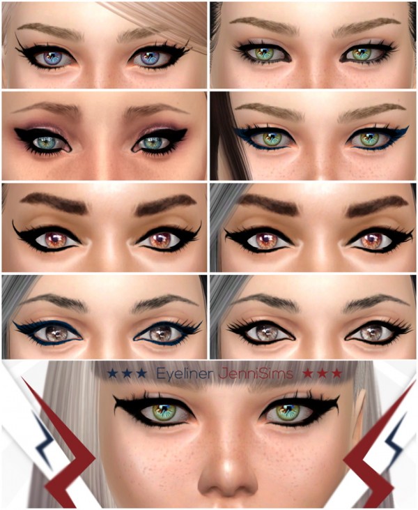  Jenni Sims: Eyeliner So Cool Vol3
