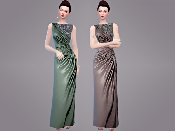  The Sims Resource: Helena   Dress by tangerinesimblr