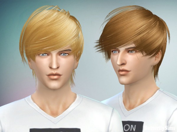  Butterflysims: Bflysims hair F&M023 NO hat