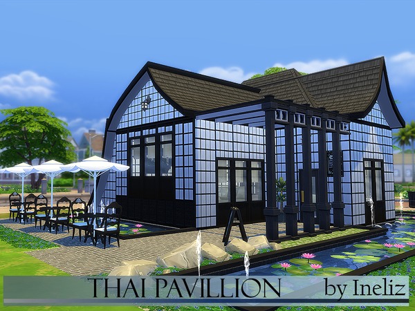  The Sims Resource: Thai Pavillion by Ineliz