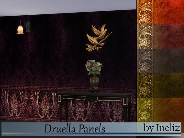  The Sims Resource: Druella Panels by Ineliz