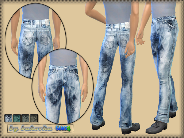  The Sims Resource: Jeans skinny by Bukovka