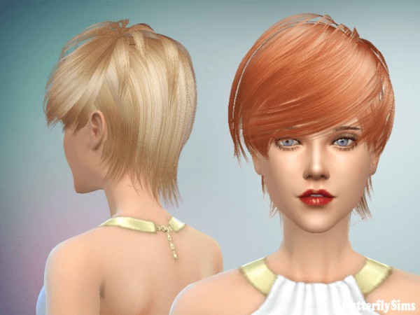  Butterflysims: Bflysims hair F&M023 NO hat
