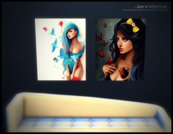  Jenni Sims: Painting vol1 (8 designs)