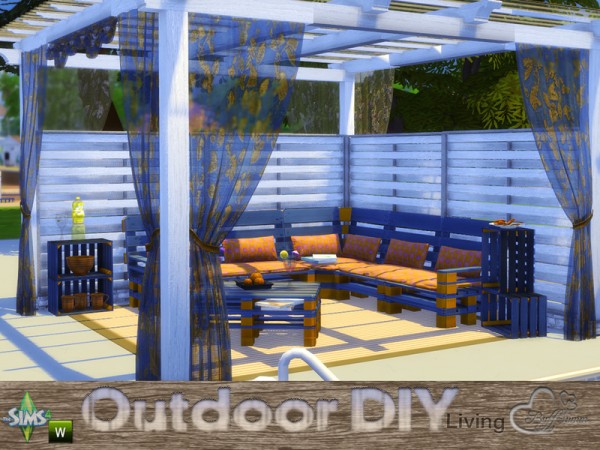  The Sims Resource: DIY Outdoor Living by Buffsumm