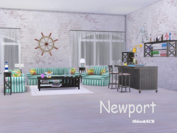  The Sims Resource: Newport Living by ShinoKCR