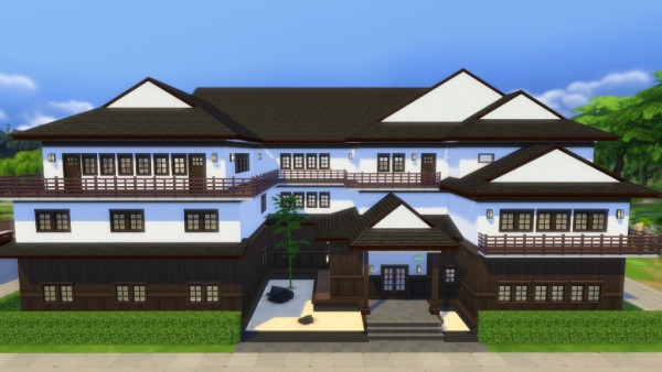  Mod The Sims: Japanese style public building Gym by Masaharu777
