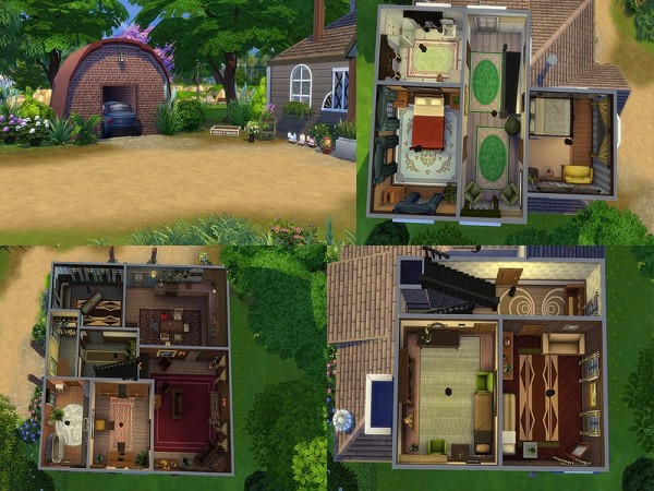  The Sims Resource: The Burrow house by Ineliz