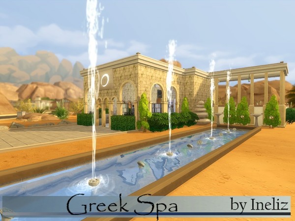  The Sims Resource: Greek Spa by Ineliz