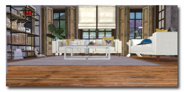  Msteaqueen: Marcus Sims’ Kalico Sofa & Chair converted from TS2 to TS4