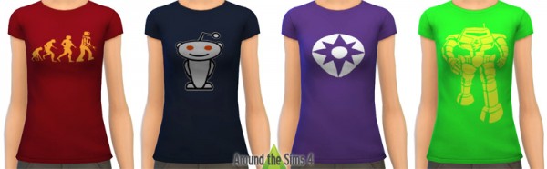  Around The Sims 4: T Shirt   Big Bang Theory