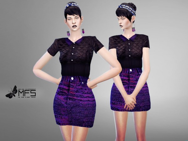  MissFortune Sims: Violet Mood Collection