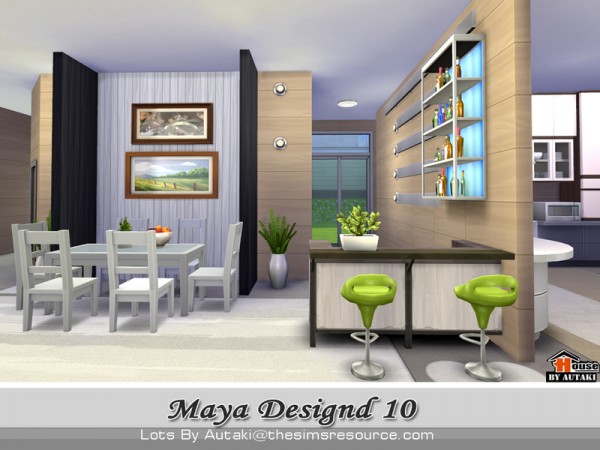  The Sims Resource: Maya Modern Design10 b y Autaki