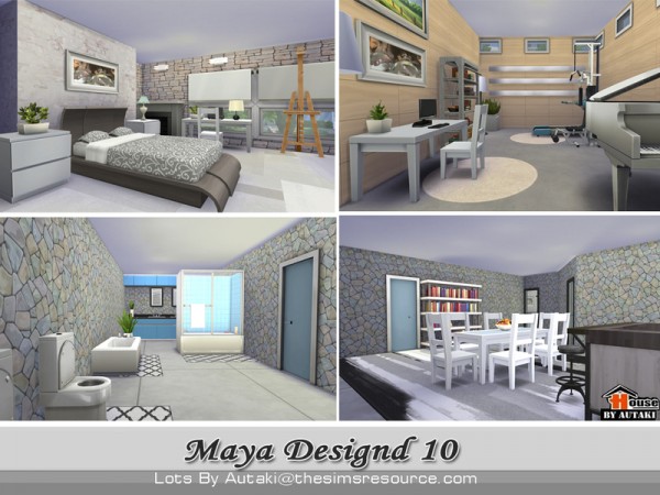  The Sims Resource: Maya Modern Design10 b y Autaki
