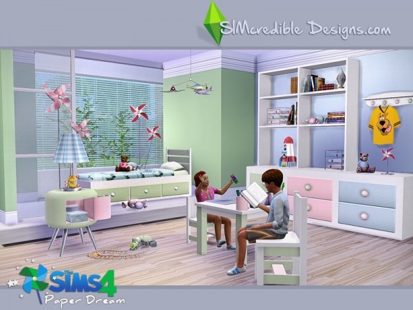  The Sims Resource: Paper dream by SIMcredible