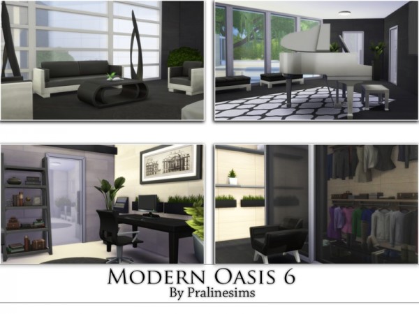  The Sims Resource: Modern Oasis 6 by PralineSims