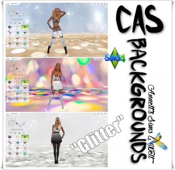  Annett`s Sims 4 Welt: CAS Backgrounds Glitter