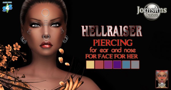  Jom Sims Creations: Hellraiser piercing