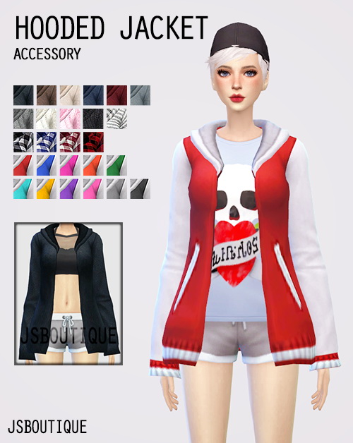  JS Boutique: Hooded Jacket Accessory