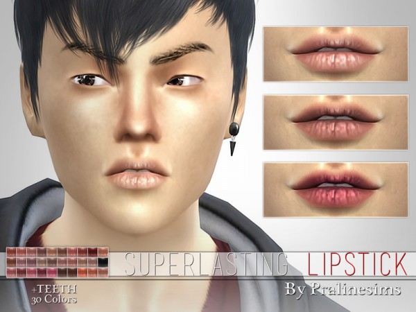  The Sims Resource: Superlasting Lipstick N22 by Pralinesims