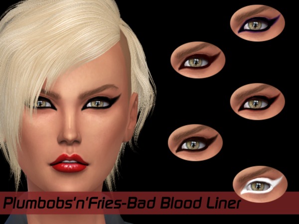  The Sims Resource: Bad Blood Liner by Plumbobs n Fries