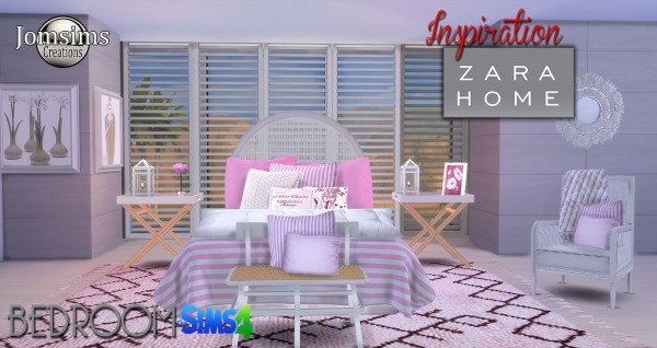  Jom Sims Creations: Zara bedroom