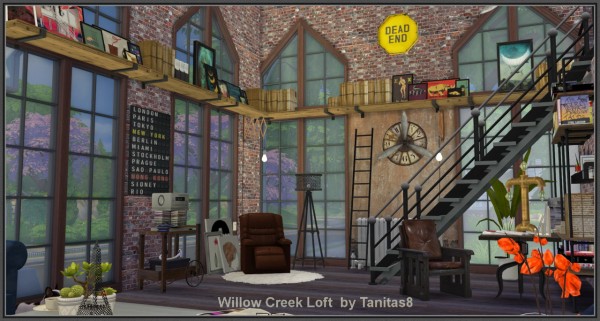  Tanitas Sims: Willow Creek Loft