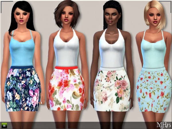  Sims Addictions: Sweet Floral Dresses by Margies Sims