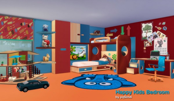  PQSims4: Happy Kids bedroom