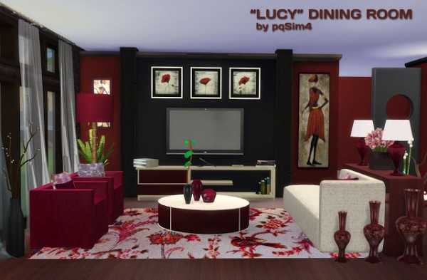  PQSims4: Lucy livingroom