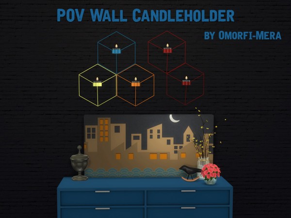  Omorfi Mera: POV Wall Candleholder