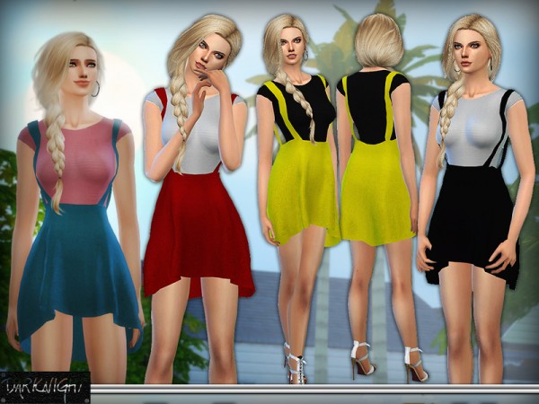  The Sims Resource: Skater Skirt With Flouncing Hem by DarkNighTt