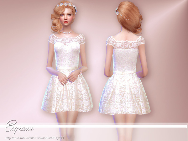  The Sims Resource: Vision Dress by EsyraM