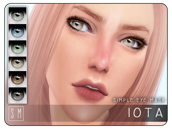  The Sims Resource: Iota   Simple Eye Mask by Screaming Mustard