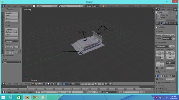  Sanjana Sims: Tutoria l: How to make a cc bed for Sims 4 (Part 1:Meshing)