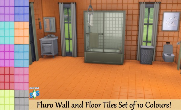  Mod The Sims: Wall and Floor Tiles  by wendy35pearly