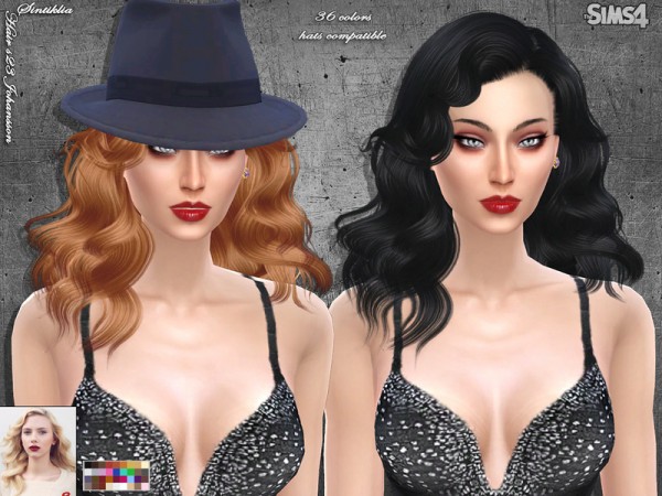  The Sims Resource: Hair 23 Johansson by Sintiklia