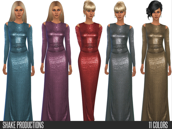  The Sims Resource: Shake Productions 40 Gown