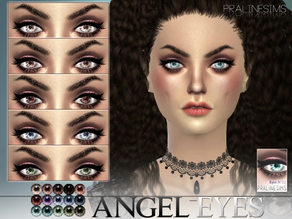  The Sims Resource: Angel Eyes N22 by PralineSims