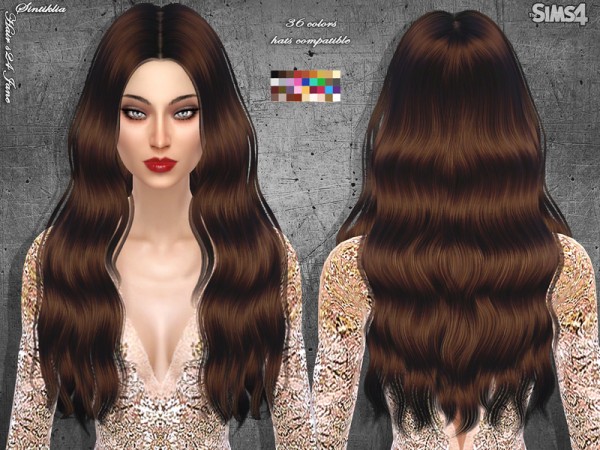  The Sims Resource: Hairstyle 24 Jane by Sintiklia