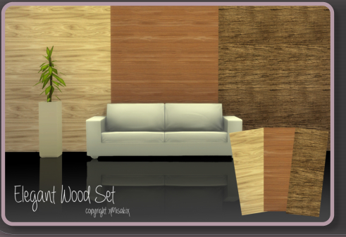  Xmisakix sims: Elegant wood set