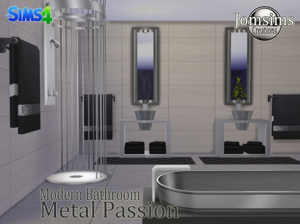  Jom Sims Creations: Metal passion bathroom