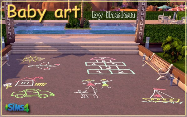  Ihelen Sims: Baby art