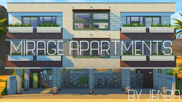  Jenba Sims: Mirage apartments