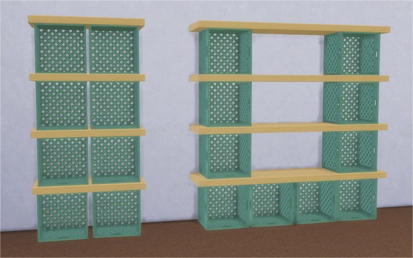  Veranka: Crates Bookcases