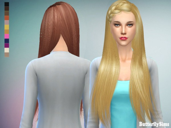  Butterflysims: B flysims hair af155 No hat
