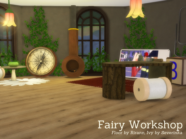  The Sims Resource: Fairy Workshop by Severinka