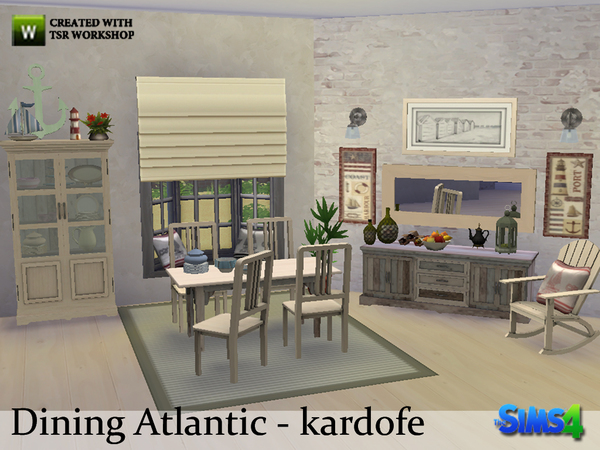  The Sims Resource: Dining Atlantic by Kardofe