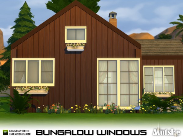  The Sims Resource: Bungalow Windows by Mutske