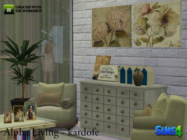  The Sims Resource: Alpha Living by Kardofe